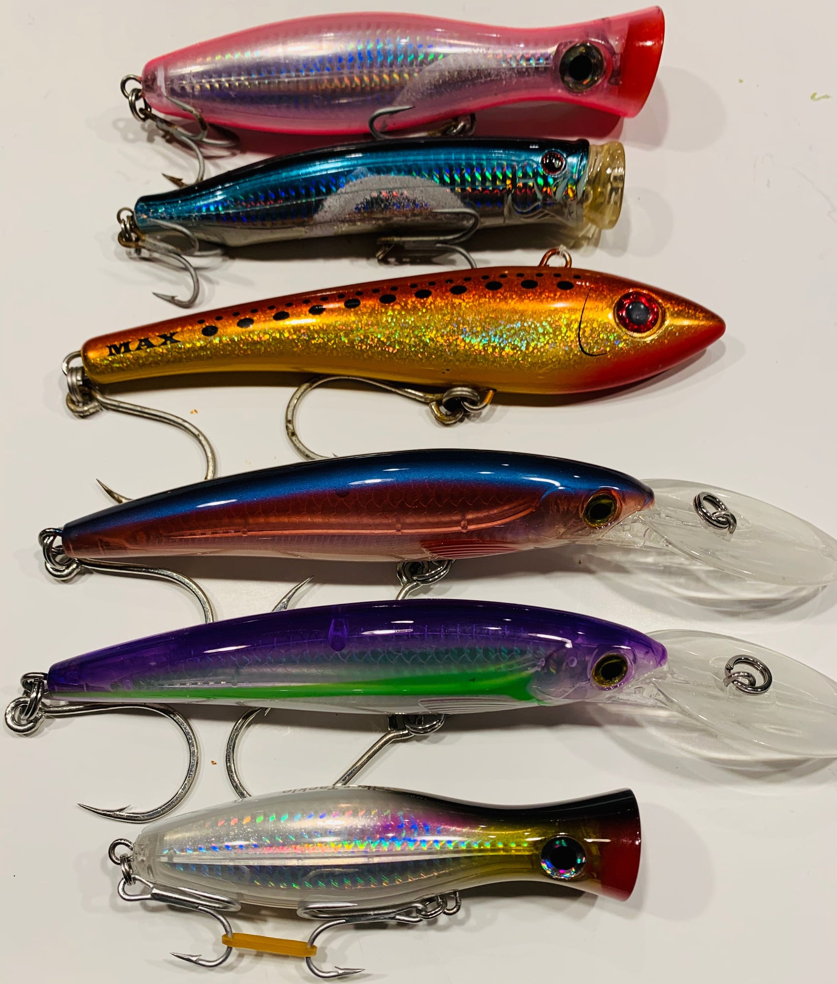 Lure Lot: Poppers, 30Ft Divers, Halco - The Hull Truth - Boating and Fishing  Forum
