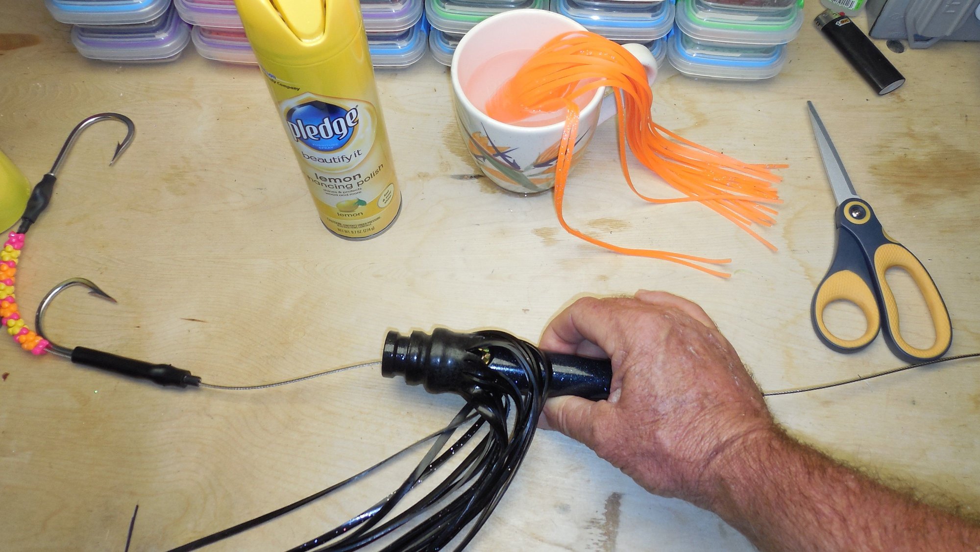 Re-Skirt A Rigged Wahoo Lure - The Hull Truth - Boating and