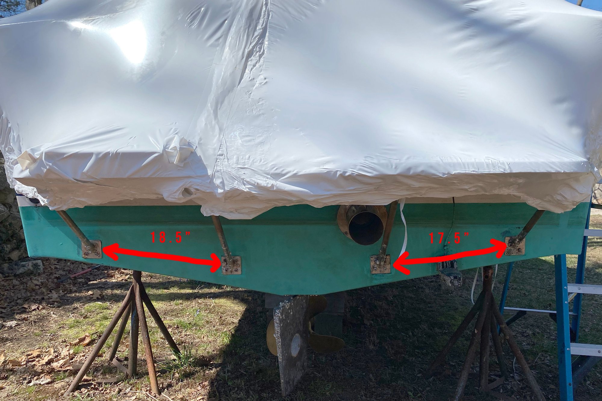 Trim Tab Placement Question (picture) The Hull Truth Boating and Fishing Forum