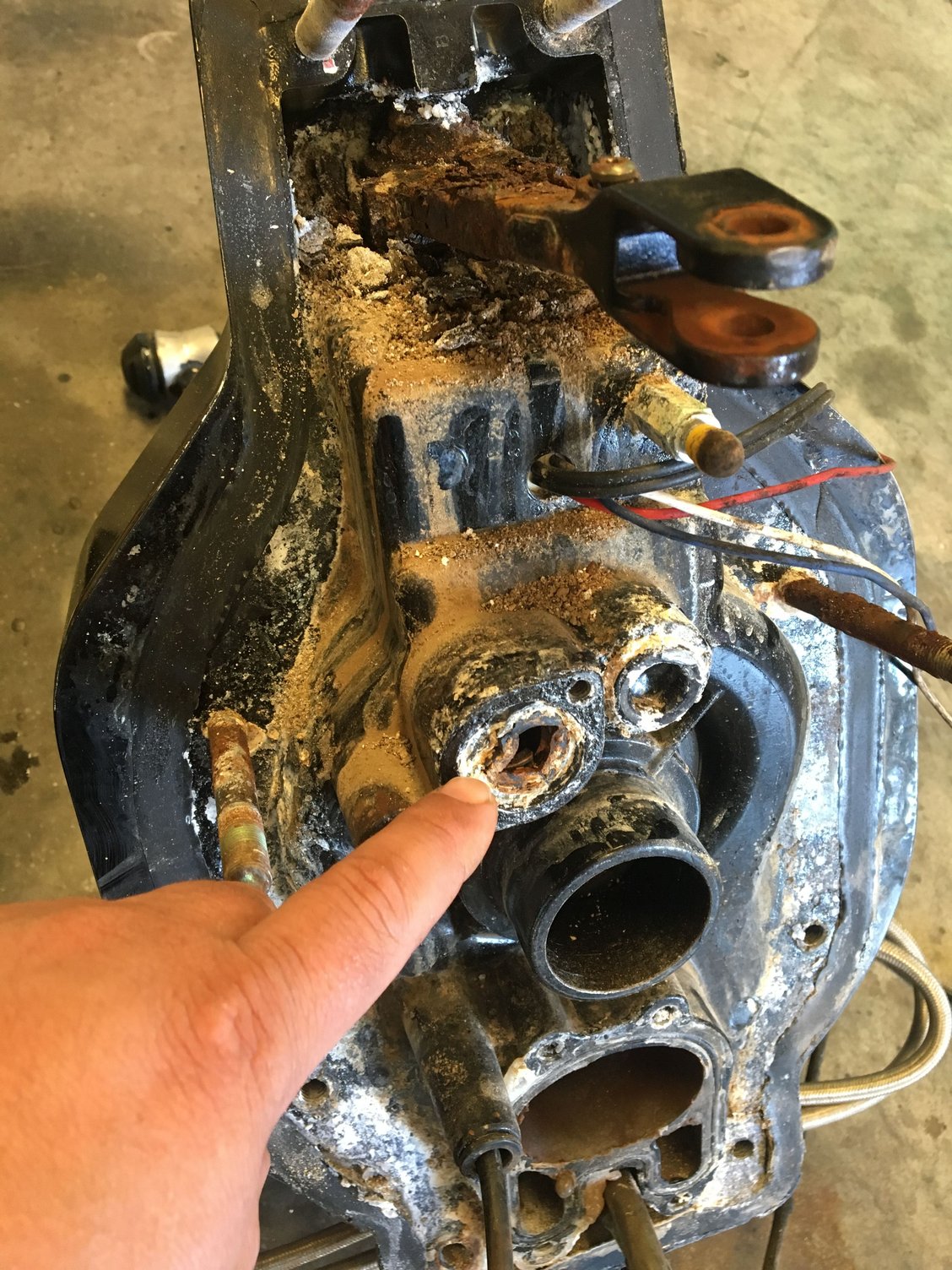 Mercruiser 5.0 water pump replacement STILL OVERHEATS / HELP Page 3