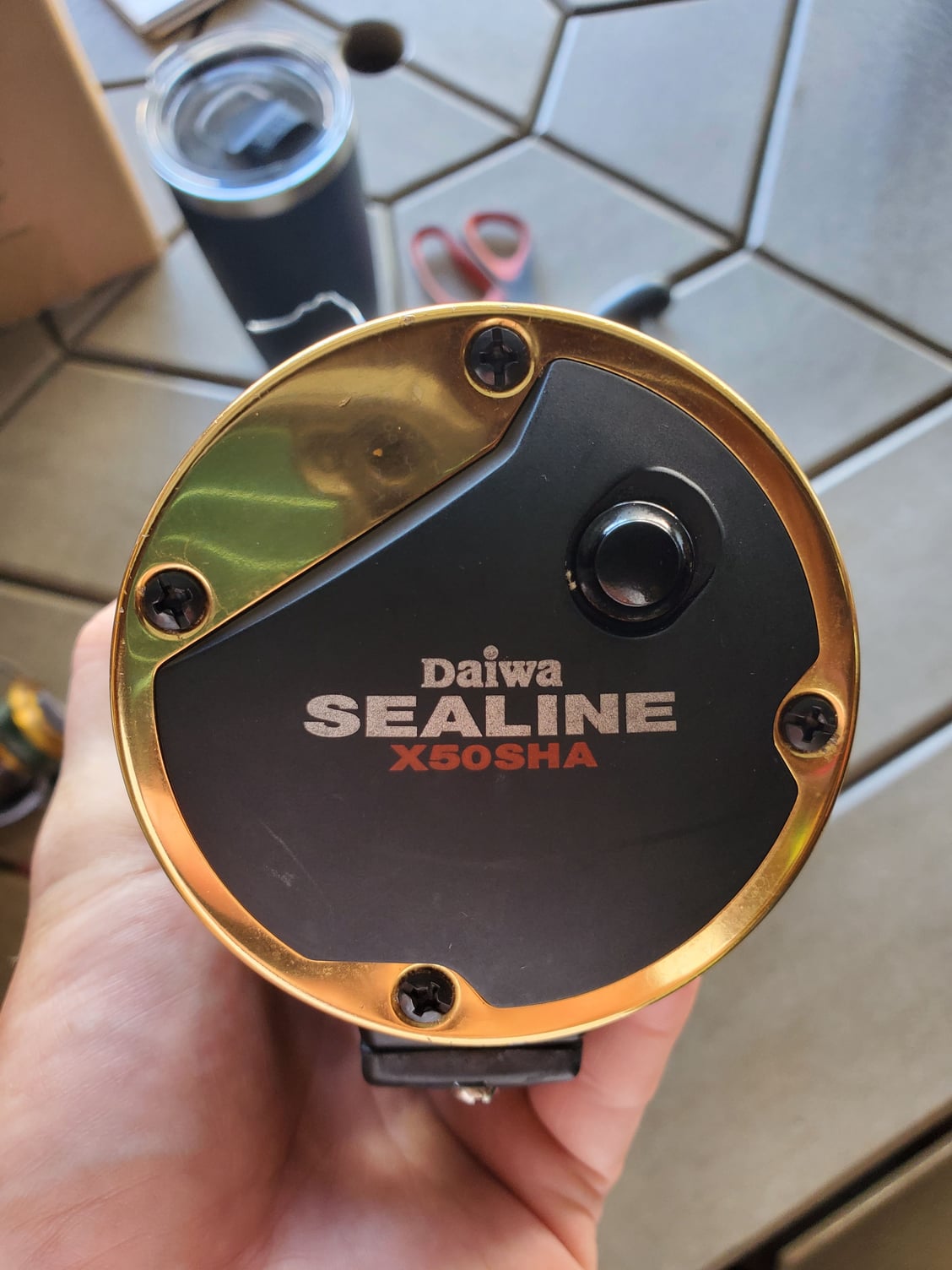Older Daiwa Sealine reels..