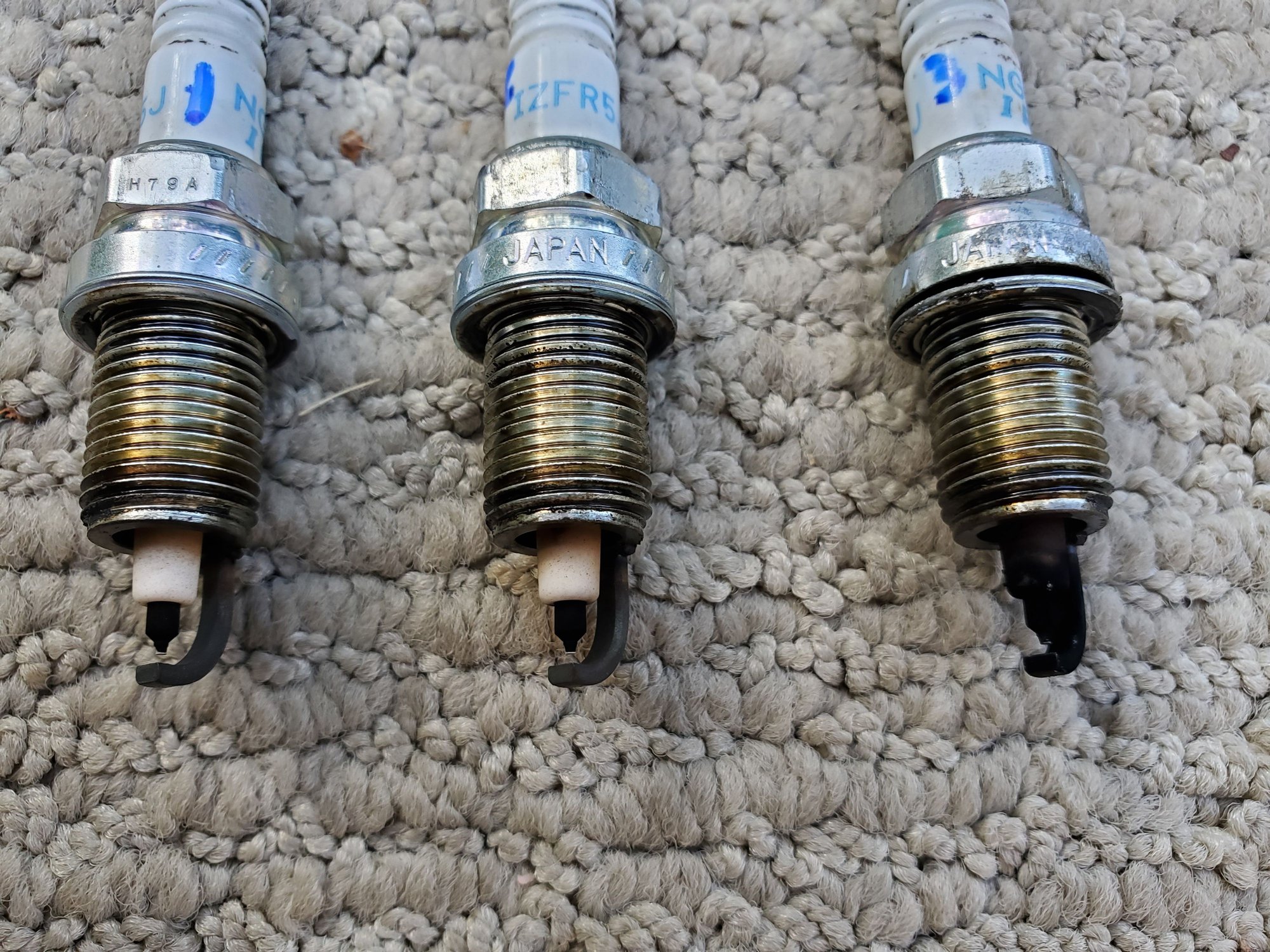 what causes mercury outboard to cut off when put in gear (when cold