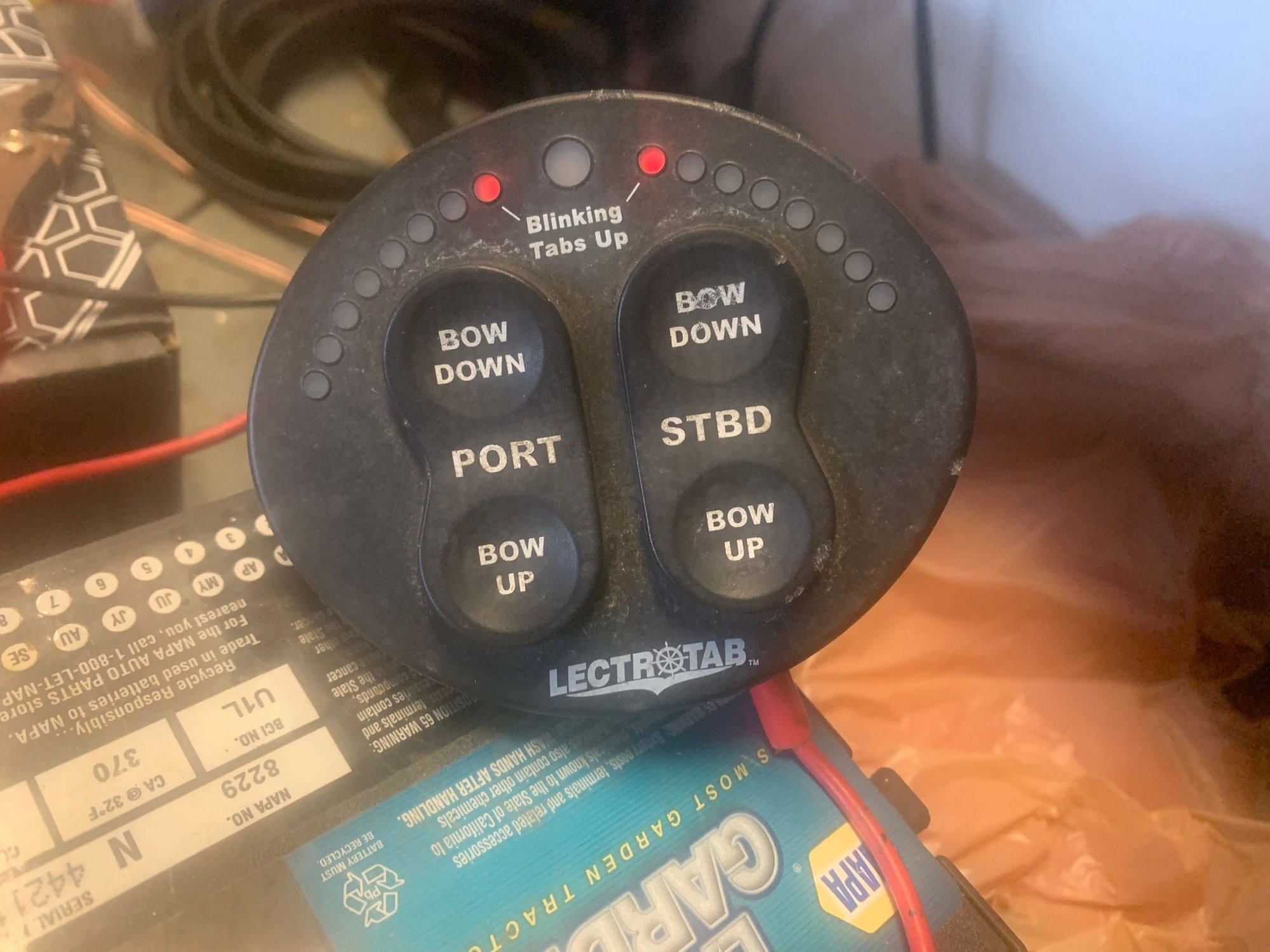 Used Lectrotab setr61 trim tab control The Hull Truth Boating and