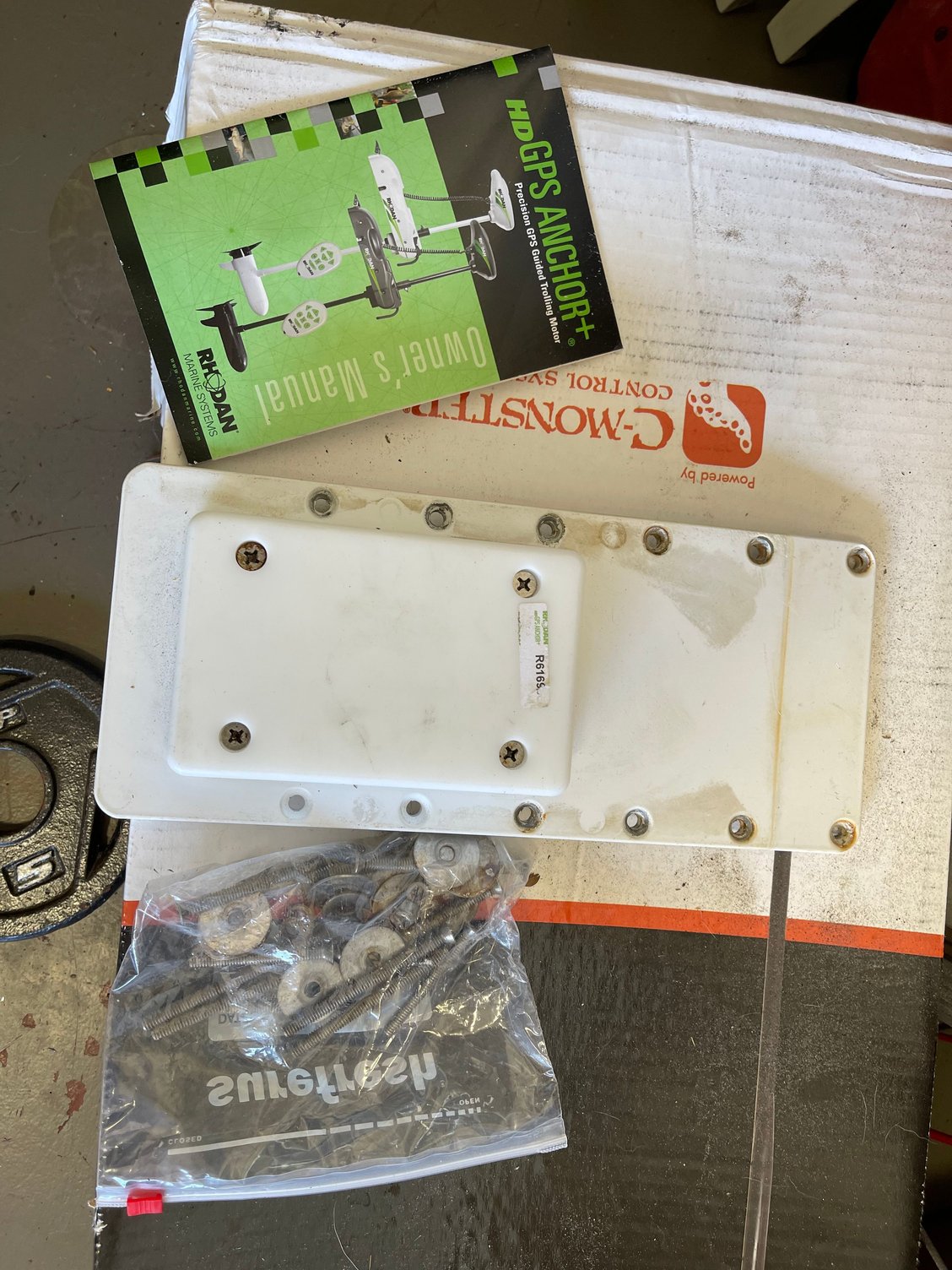 Rhodan 36v 84" GPS Anchor + Trolling Motor The Hull Truth Boating