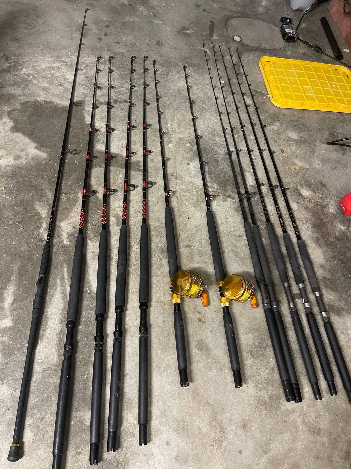 Lots of rods, Penn 20t, cape fear, etc The Hull Truth Boating and