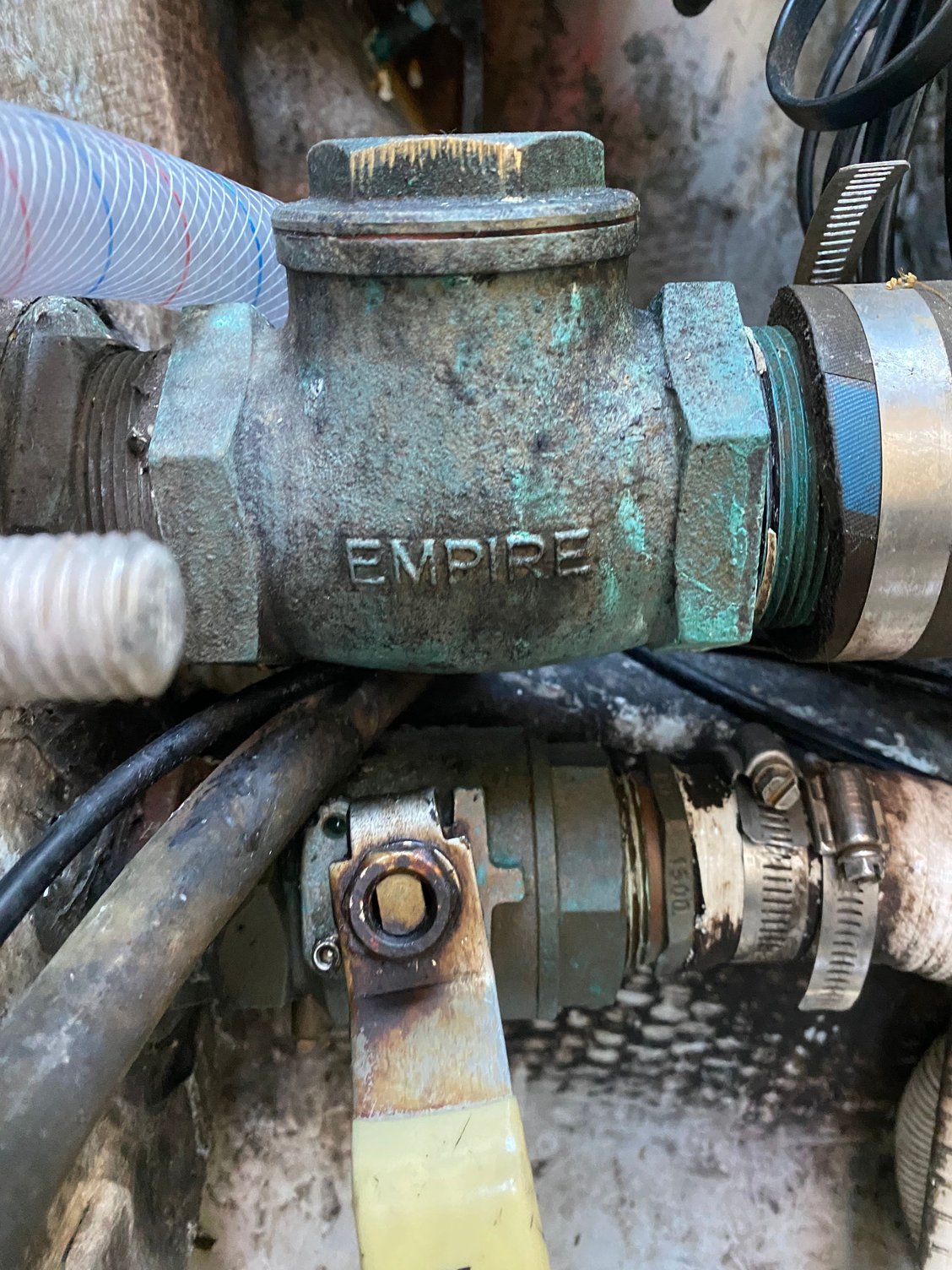 Broken Swing Valve. Repair or replace The Hull Truth Boating and Fishing Forum