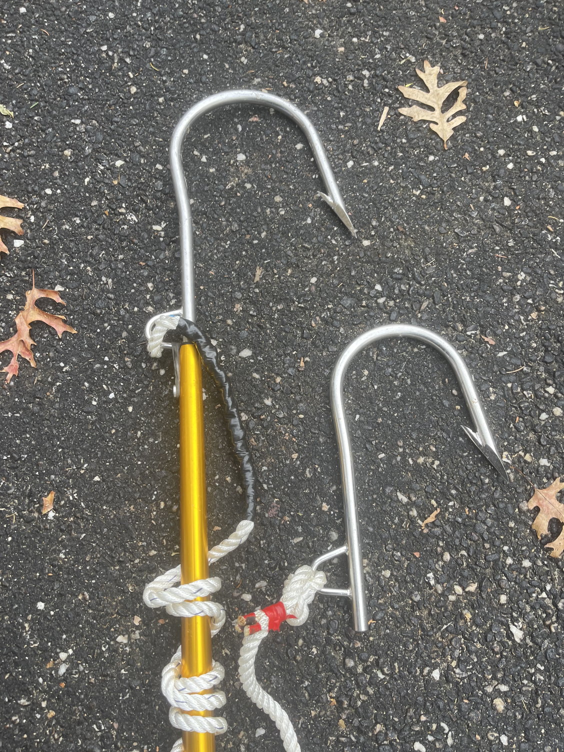 New rigged aftco flying gaff 2 hooks - The Hull Truth - Boating