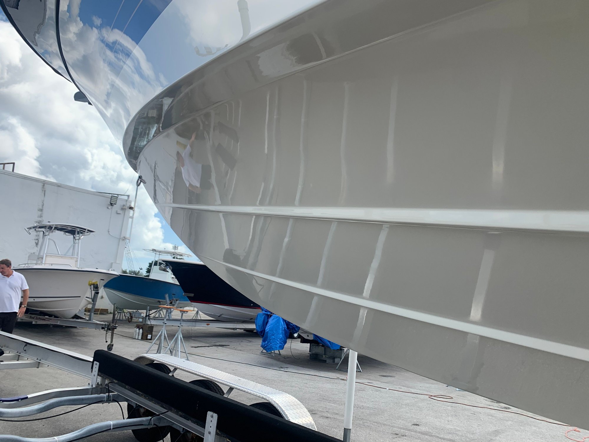 Bottom paint removal before and after pictures Page 2 The Hull