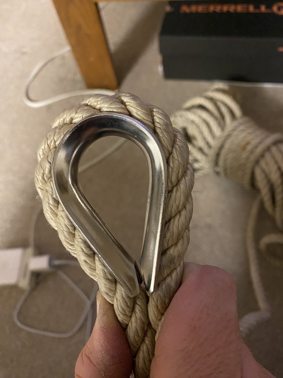 8 Plait Braid---Splicing To Anchor Chain - The Hull Truth - Boating and  Fishing Forum