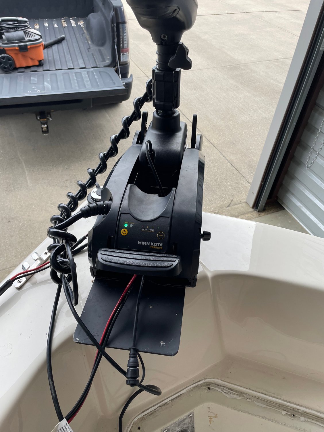 Yandina Trollbridge 12x24 not working with Minn Kota Terrova The Hull