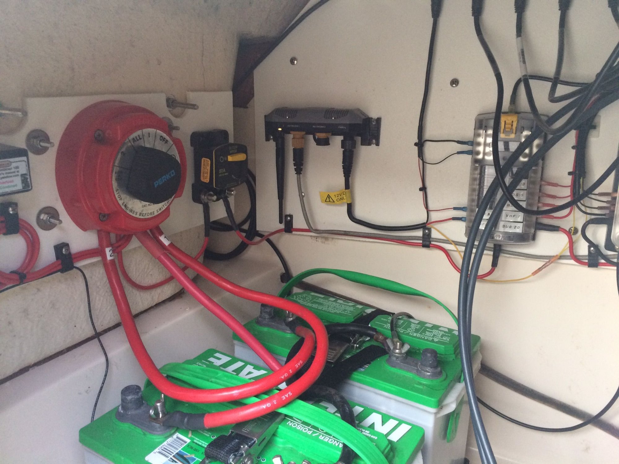 Mounting battery switches to board access? The Hull Truth