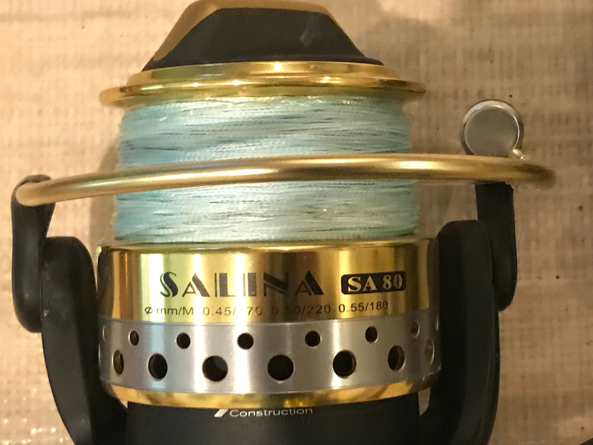 Okuma Salina - SA 80 Spinning reels ***spooled with Braid - The