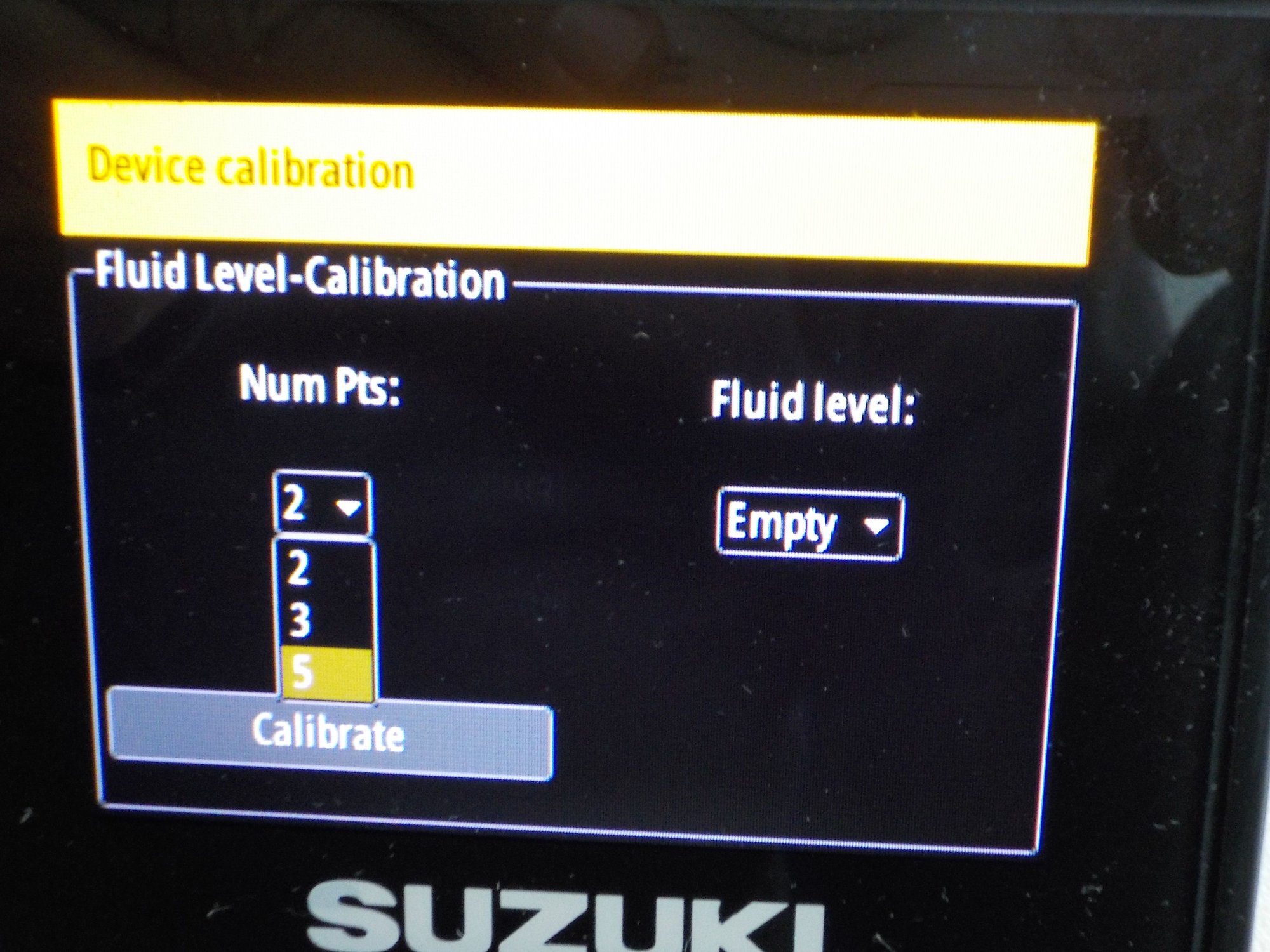 Suzuki C10 and Simrad fuel level calibration pictorial The Hull Truth