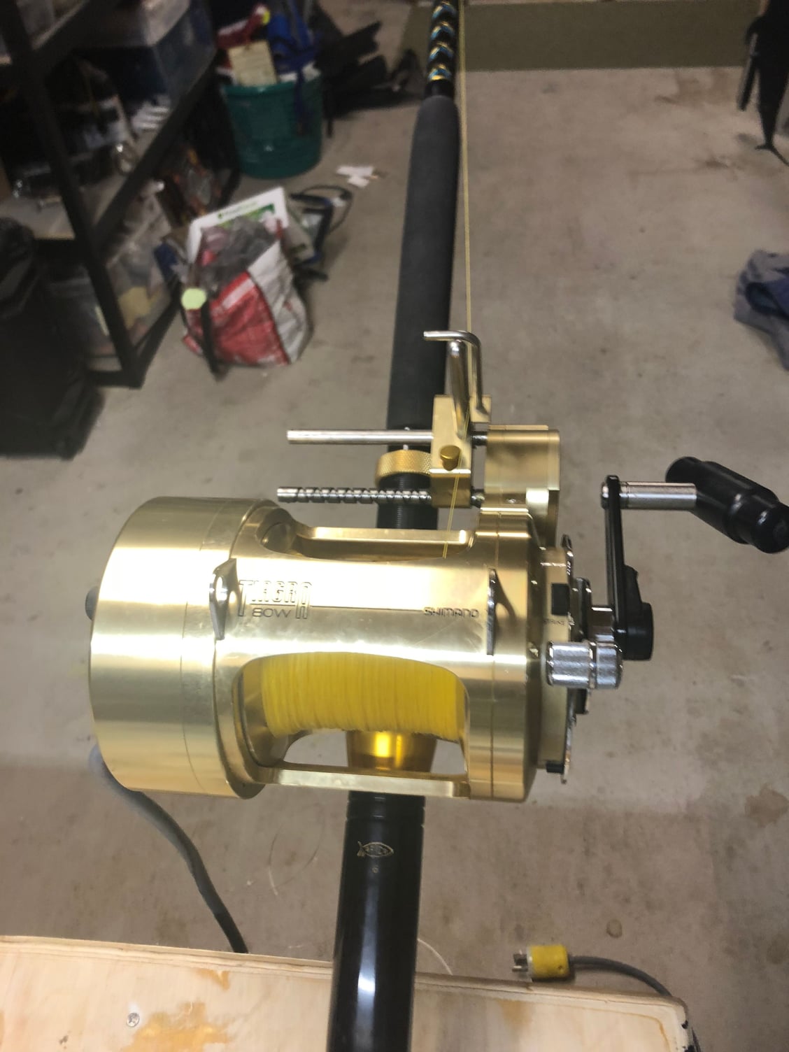 Hooker Electric Shimano Tiagra 80w - Pics Added - The Hull Truth - Boating  and Fishing Forum