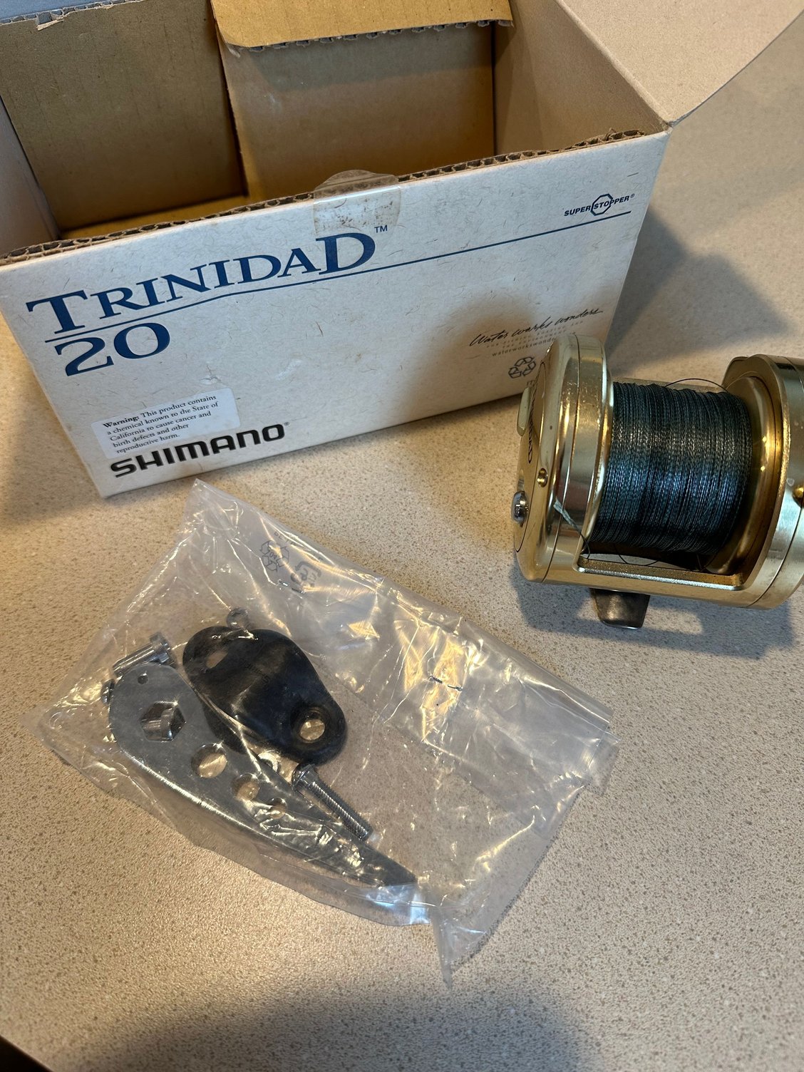 Pics added - Shimano Trinidad 20 DC - New In Box