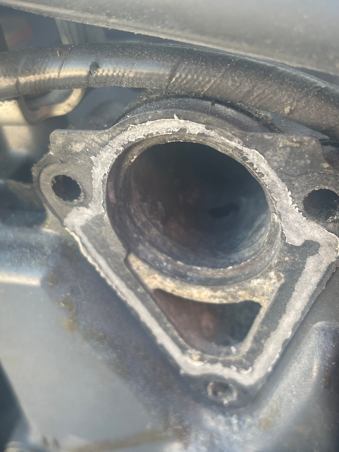 Yamaha f150 thermostat corosion help! The Hull Truth Boating and