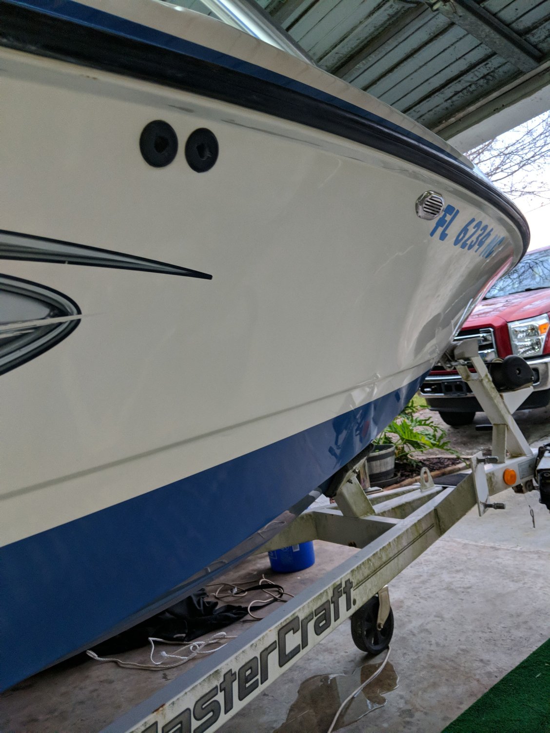 Buffing gel coat to a shine The Hull Truth Boating and Fishing Forum