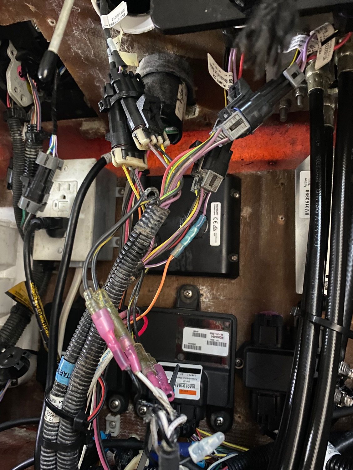 Mercury power steering wiring The Hull Truth Boating and Fishing Forum