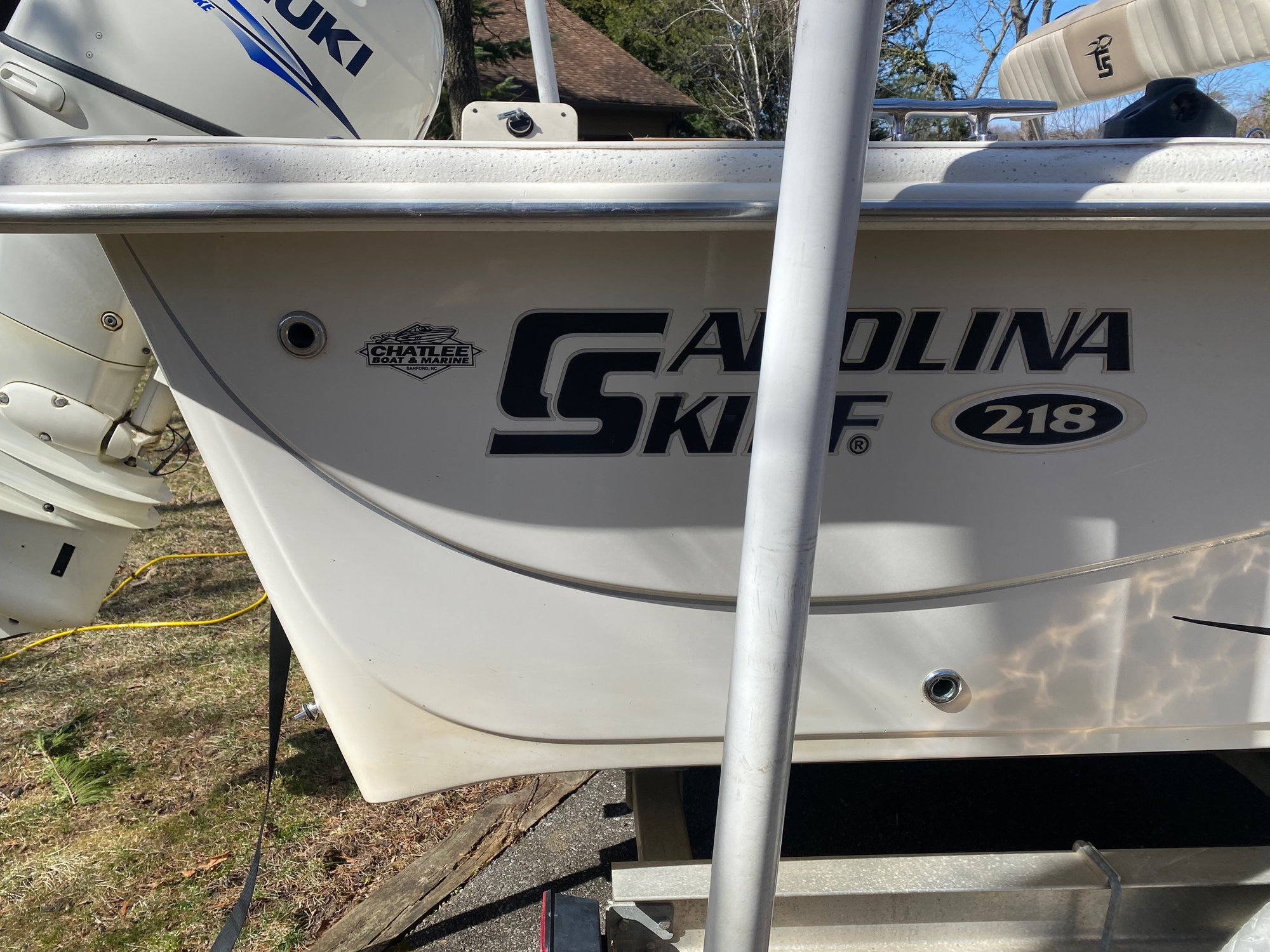 Carolina Skiff 218, what are all these holes for? - The Hull Truth