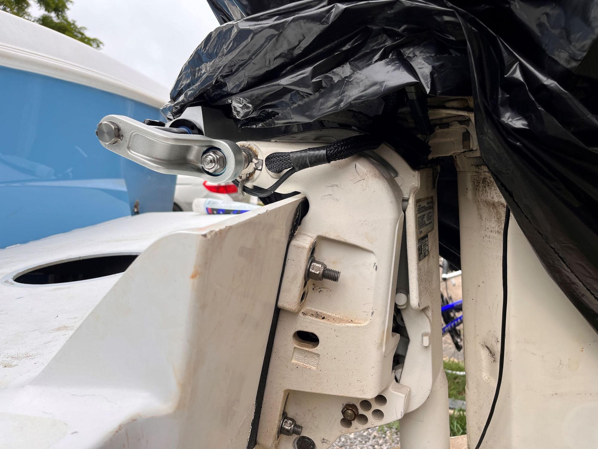 the original (sort of) Help with outboard height on bracket Formula