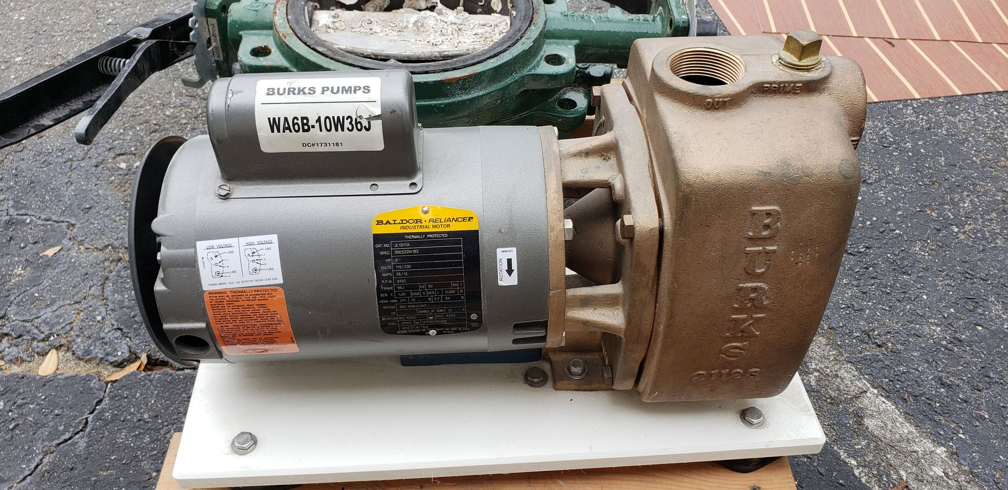 BURKS Large Yacht Duty Fresh Water Pump The Hull Truth Boating and