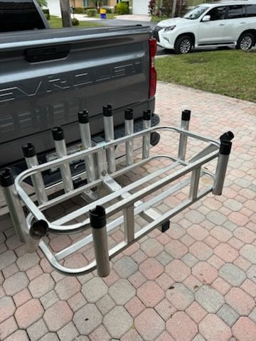 FS Hitch Mount Rod/Cooler Rack - The Hull Truth - Boating and