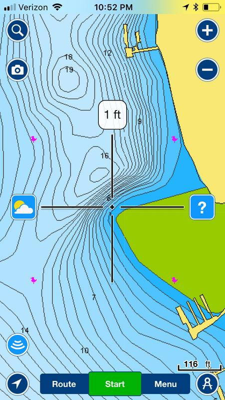 New Jersey Fishing Spots Maps for iPhone, Android with NOAA Charts