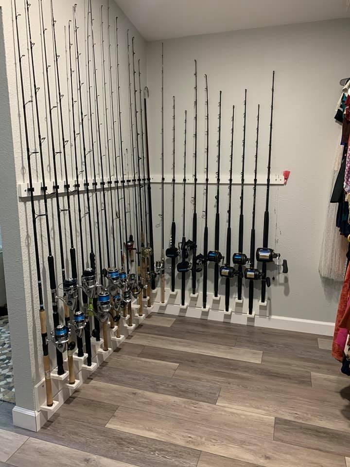 Creative garage rod storage? - The Hull Truth - Boating and Fishing Forum