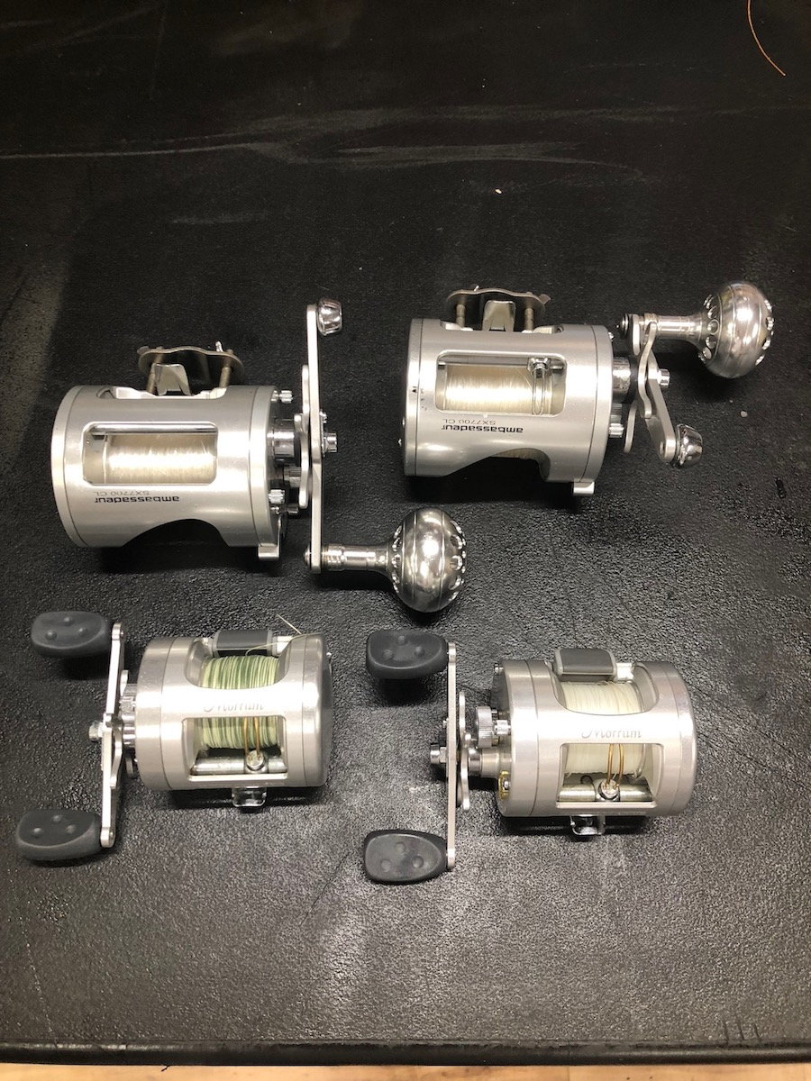 FS: Abu Garcia Morrum (2), SX7700Cl (2), 7001i (1) - The Hull