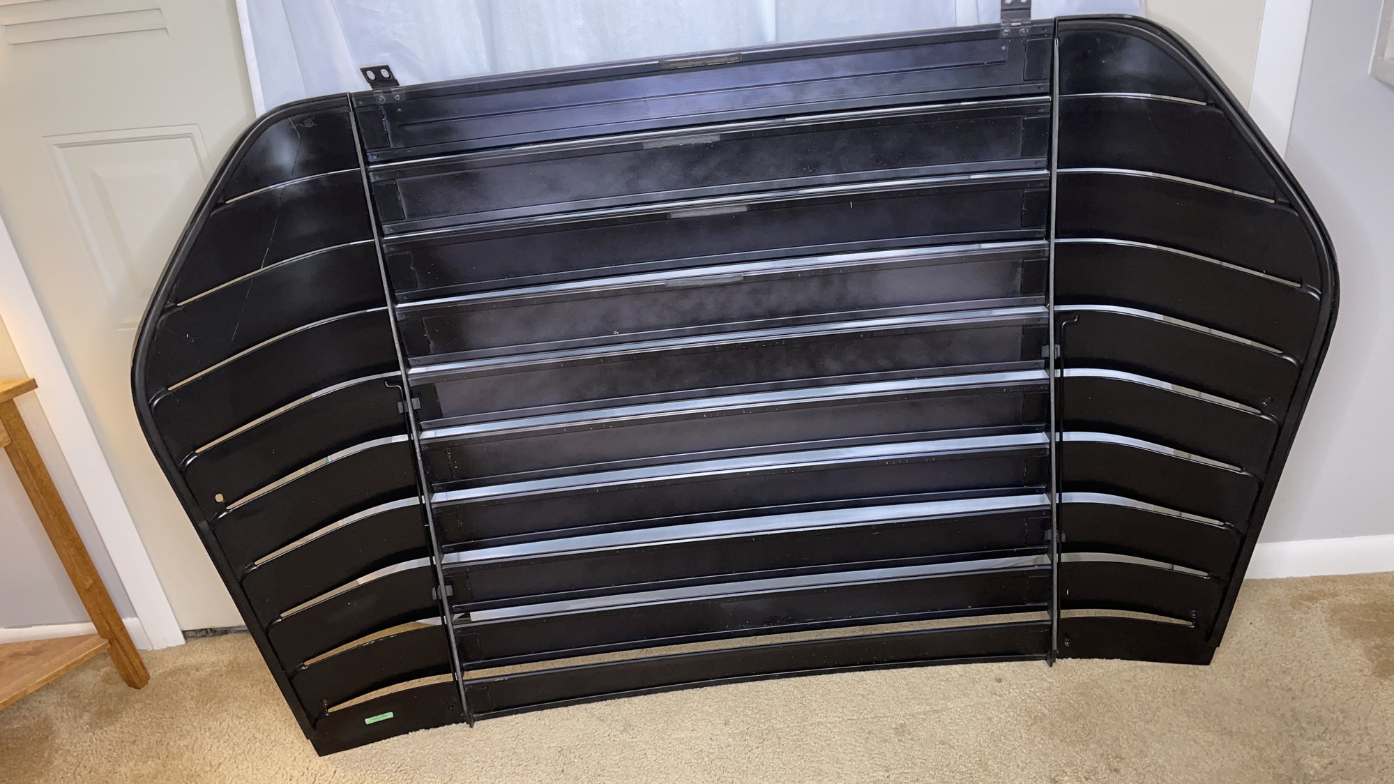 De1RPO rear louvers 1 pc Aluminum 198292 Camaro z28 Third Generation