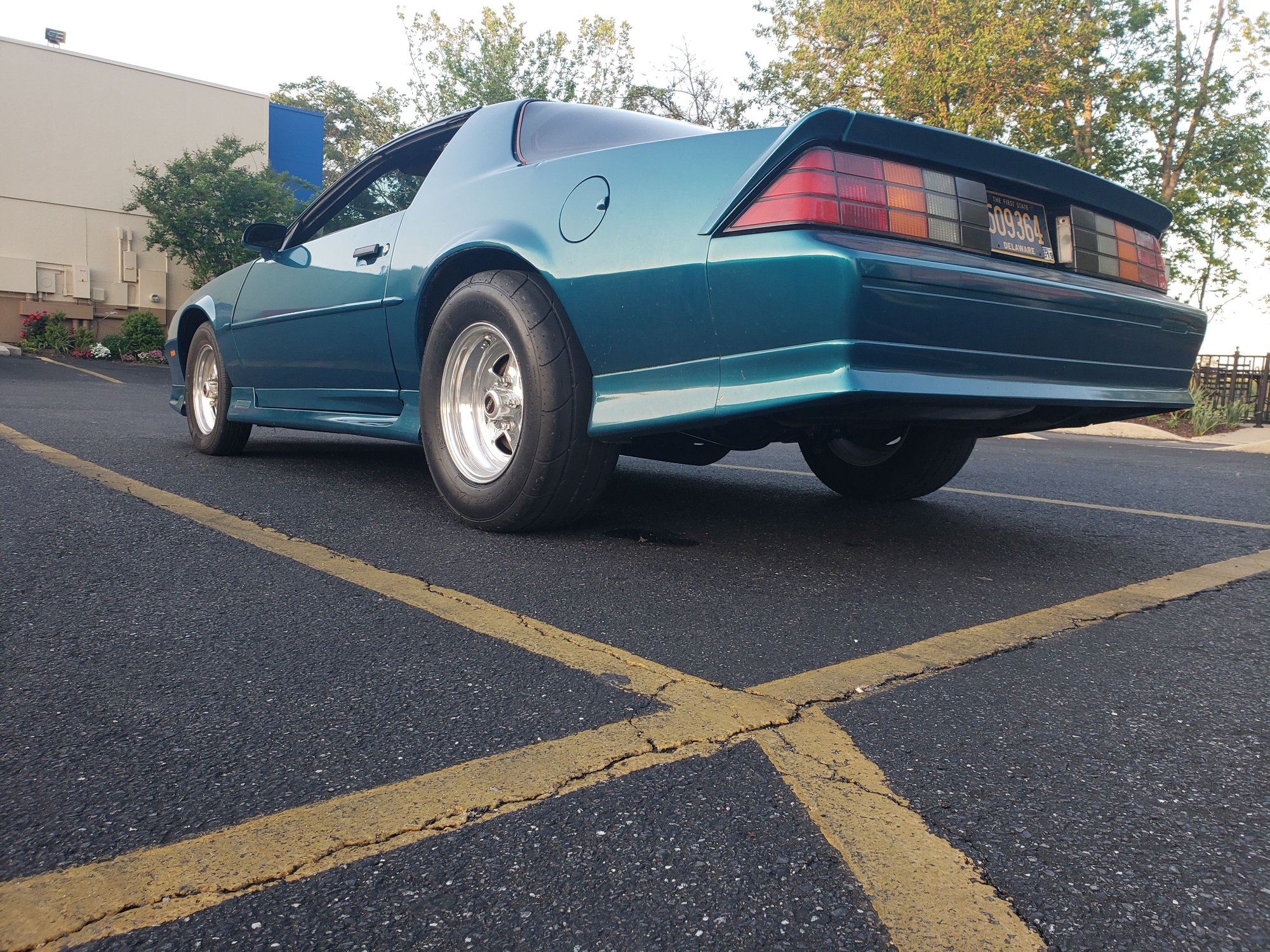 91 Camaro rs. Rear tire size question.. Third Generation FBody