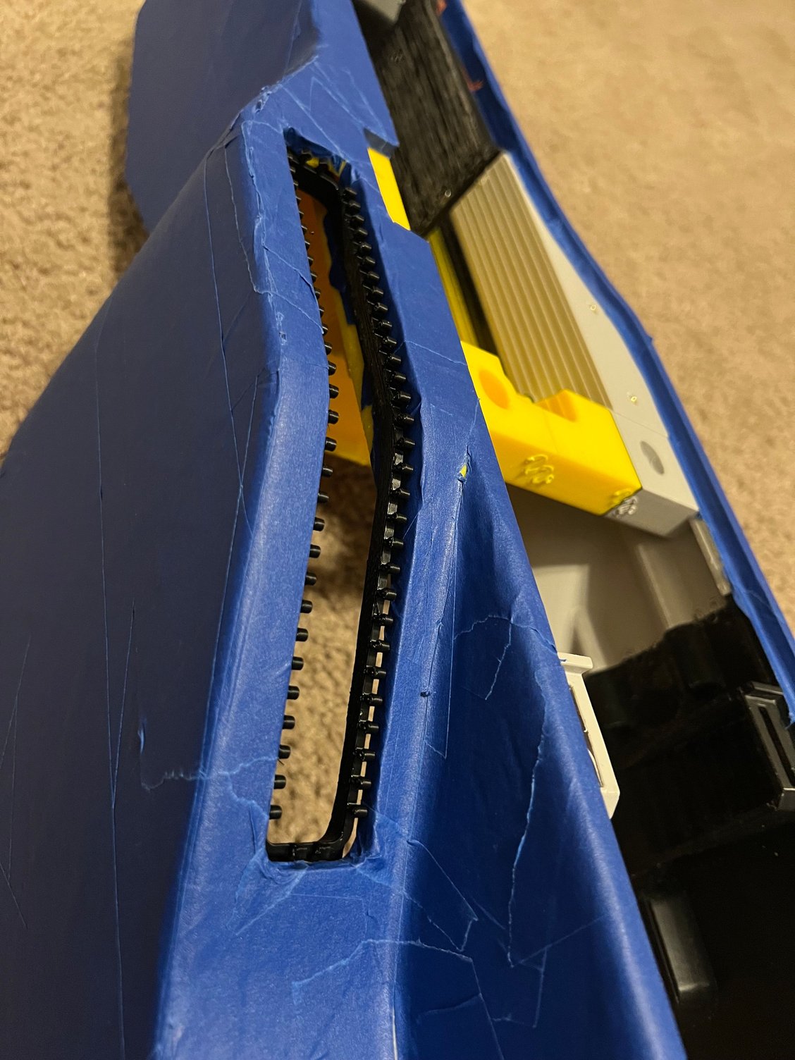 E Brake Channel ABS from the top