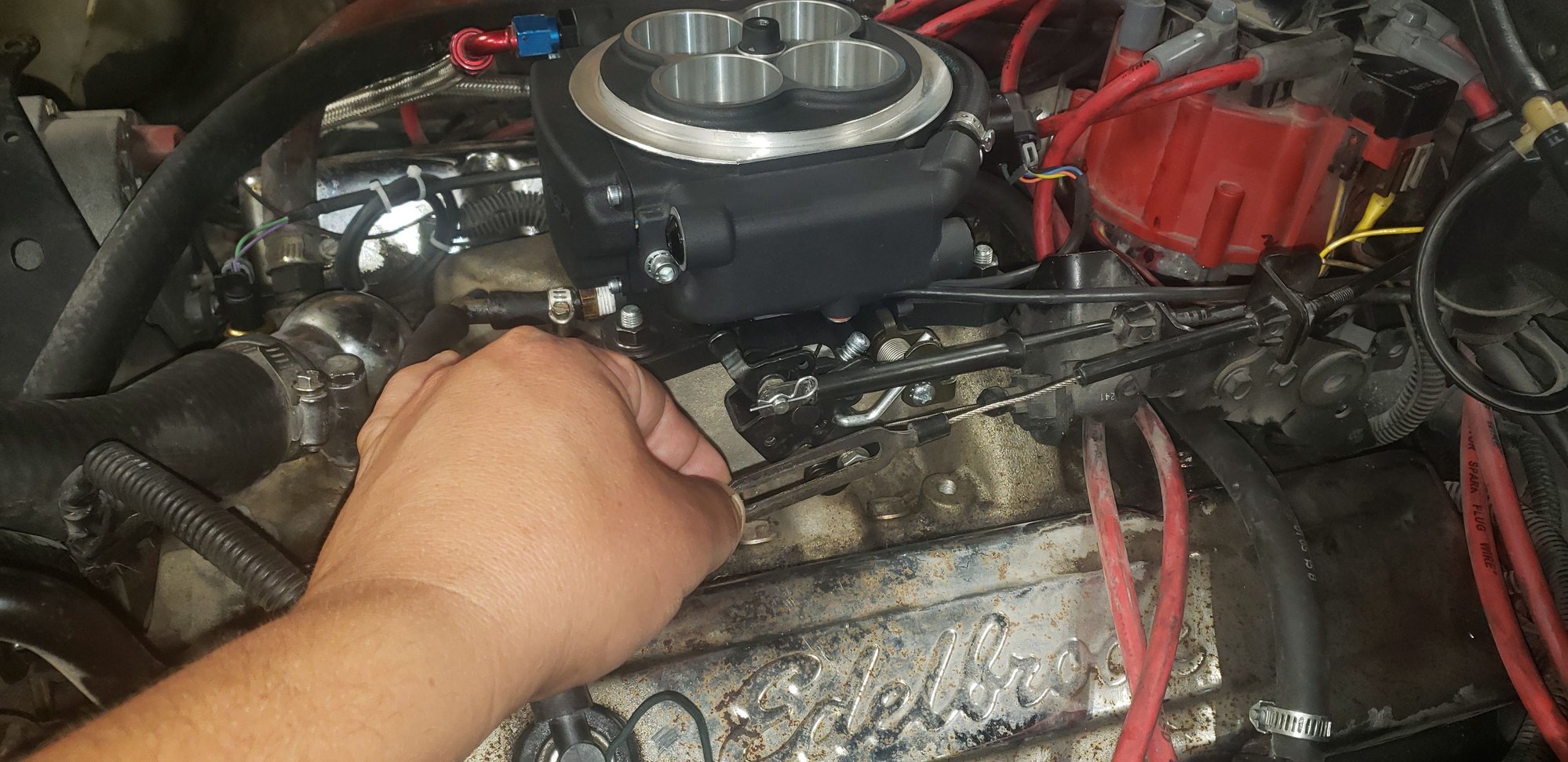 Factory Cruise connection to hook to Holley Sniper EFI Third
