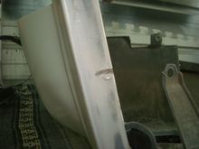 Small tear on the other side.