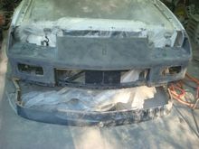 Lower spoiler that was orig on the car. I'm going to repair and reuse it.