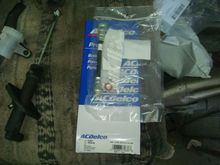 New hose for the one side and already had a new center hose and the other caliper hose new.