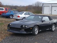 Black Echo professionally repainted by Andy's Collision & Repair of Terre Haute, Indiana. Andy's painted the 27 of 32 fastest cars in the Wabash valley according to local gearheads  and one slow RS Camaro.