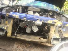 Front end ready to be sanded and primed