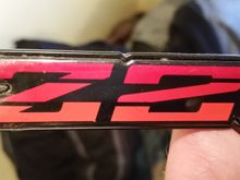 Here's the dash emblem out of my brothers wrecked car. Its the exact one thats in my car.  Figured it'd show the colors better than taking a pic inside my car
