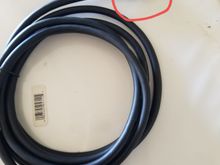 Plug that connects to the command module inside the cabin.  Larger than the cable diameter.