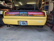 One step closer
Have a final round of polishing then the decal from 1991can go on.