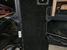 Factory black, carpet is nice. 