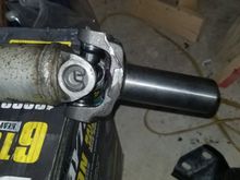 Spicer slip yoke fully installed!