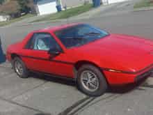 this fiero was $1000 and the only flaws are the left blinker and the radio
