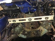 took some time to get level and in the centerline of the car.