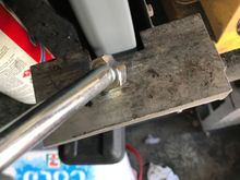 Bench grinder to the rescue!