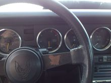 made up a set of beauty rings for the gauges, cnc lathes are handy