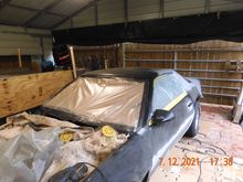 Figured should make the interior waterproof in anticipation of buffing
