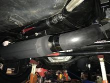 This was before the last hole was used. It's now basically level but will know more after its on the ground and everything settles.