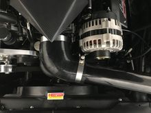 More clearance now even with the 1/2" spacer.